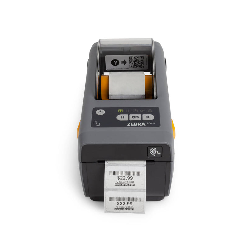 Zebra ZD411 Direct Thermal Printer - Product photography price tag printing - Barcode-scanners.com.au