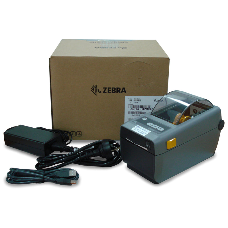 Zebra ZD410 Direct Thermal Label Printer - 203DPI USB/WIFI/Bluetooth